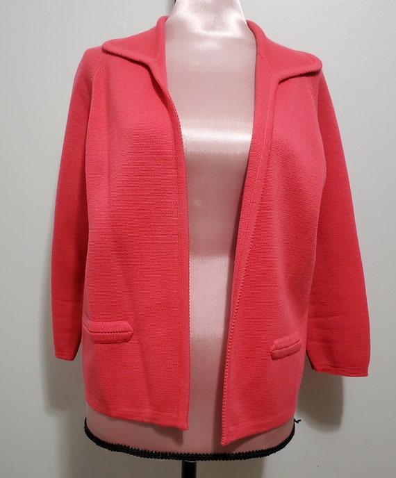 1960s The Union salmon pink cardigan/jacket