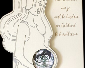 Pregnancy sign with your own Ultrasound