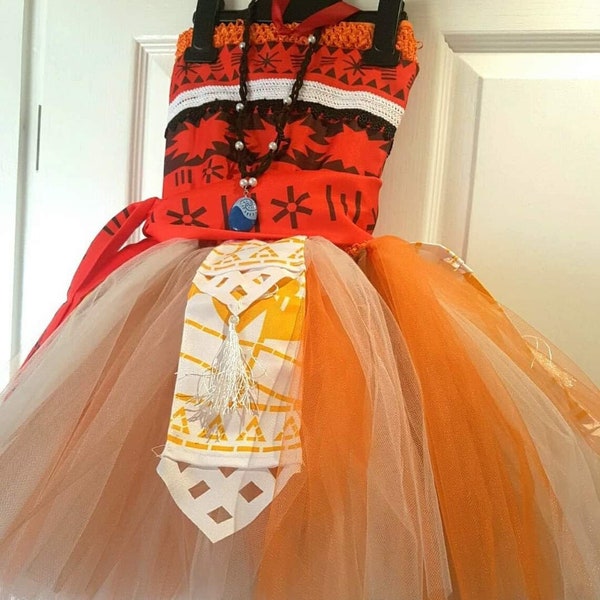 Déguisement tutu inspiré de Moana