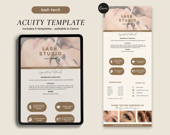 Acuity Scheduling Template, Brown Website Template,Booking Site Template,Squarespace Scheduling,DIY Acuity Design, Lash Tech, Makeup Artist
