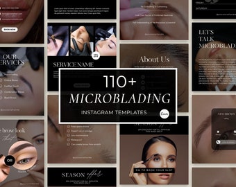 Microblading Instagram Template, Microblading Posts, PMU Instagram ...
