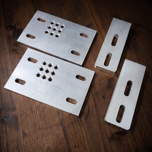 Soportes y adaptadores mecanizados por CNC a medida / Plantillas impresas en 3D / Servicio de diseño y creación de prototipos CAD