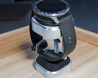 Aluminum Charging Stand made for Garmin Watches (Venu 2/3, Fenix, EPIX, S70, ETC)