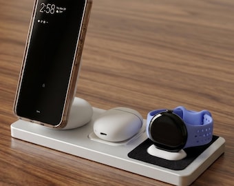 PixelSnap Combo for Google Pixel Watch Gen 4 Smartwatch Charging Dock