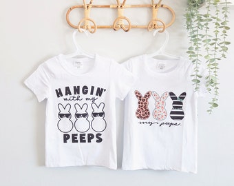 Easter PEEPS tees | shirts | Easter top | spring | Gender Neutral | Natural Cotton | Kids sizes | Summer | Boho