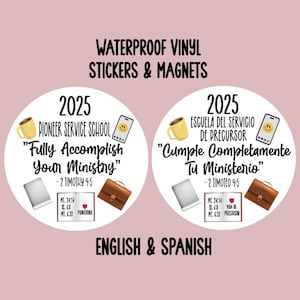 2025 Pioneer Service School, Escuela Del Servicio De Precursor, JW Gifts, Pioneer Life, Pioneer Gift, PSS Gift, Spanish, Pioneer, S144-145