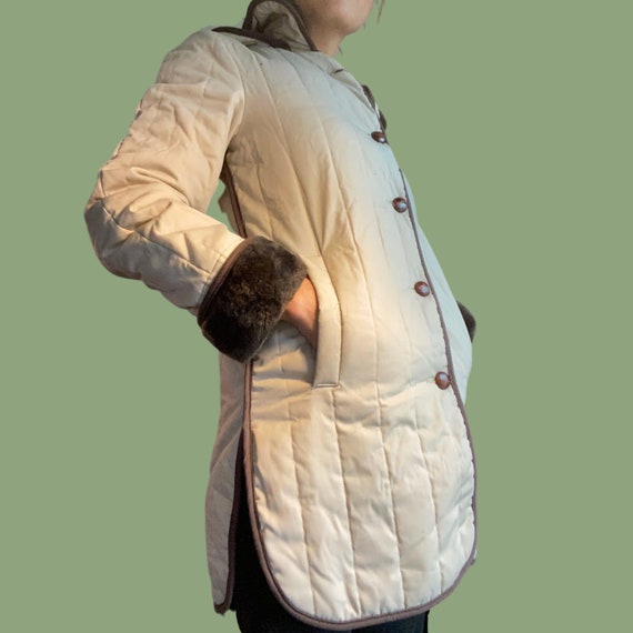 Vintage ILGWU Quilted Coat - image 3