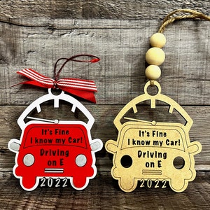 Weihnachtsschmuck/ AUTO CHARM 2022 Gaspreise Ornament, Auto Charm, Lustige Ornament, Geschenke, Weihnachtsdekoration, Dekoration, Auto Visier Dekor