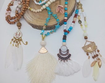 Bohemian women's necklaces