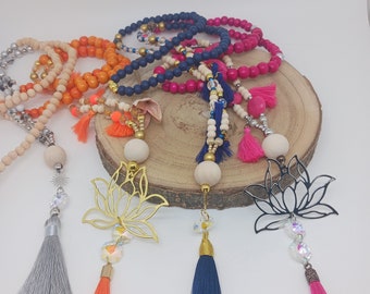 Lotus women's necklaces