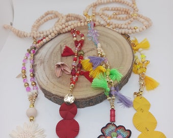 Original women's flower necklaces