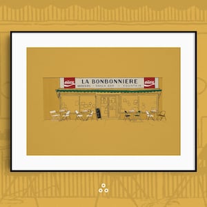 La Bonbonniere | New York City Digital Print | West Village | NYC Wall Art Home Decor