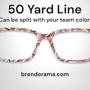 50 Yard Line - footballs with or without a team color split, just say the word!