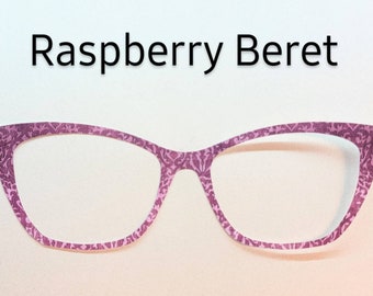 Raspberry Beret - beautiful berry shades with a slight fade down, a bit darker towards the top