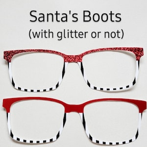 Bottes du Père Noël : ce haut rouge amusant, à choisir avec des paillettes ou non