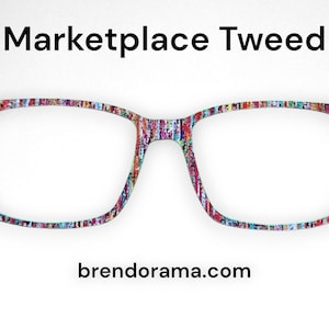 Marketplace Tweed - like a Moroccan market with reds, oranges, etc