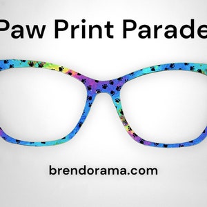 Paw Print Parade - super proud to be a pet lover?  This is the one for you!