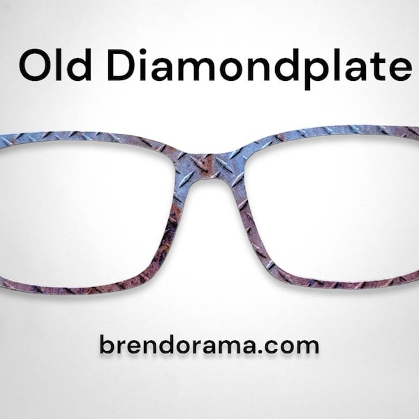 Old Diamondplate - with rust along bottom