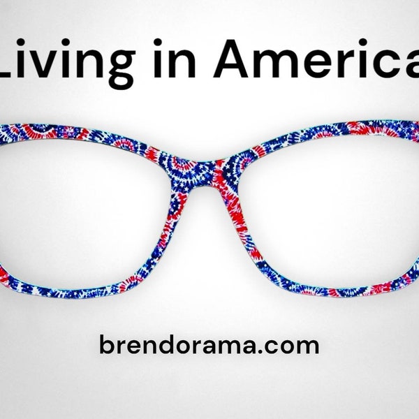 Living in America - the perfect summer tie dye topper