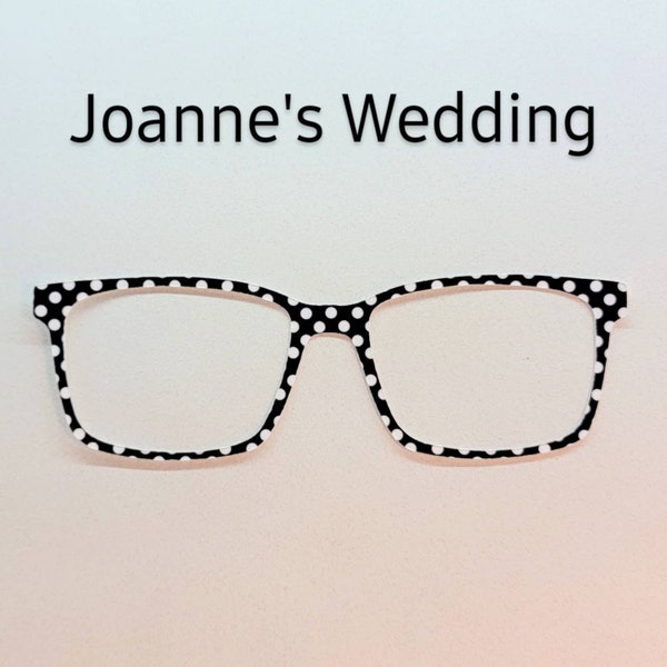 Joanne's Wedding - yes, she really wore polka dots.  Adorable!!