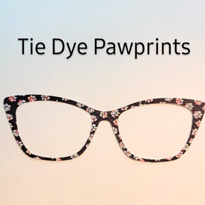 Tie Dye Pawprints - celebrate your fur babies with some adorable color