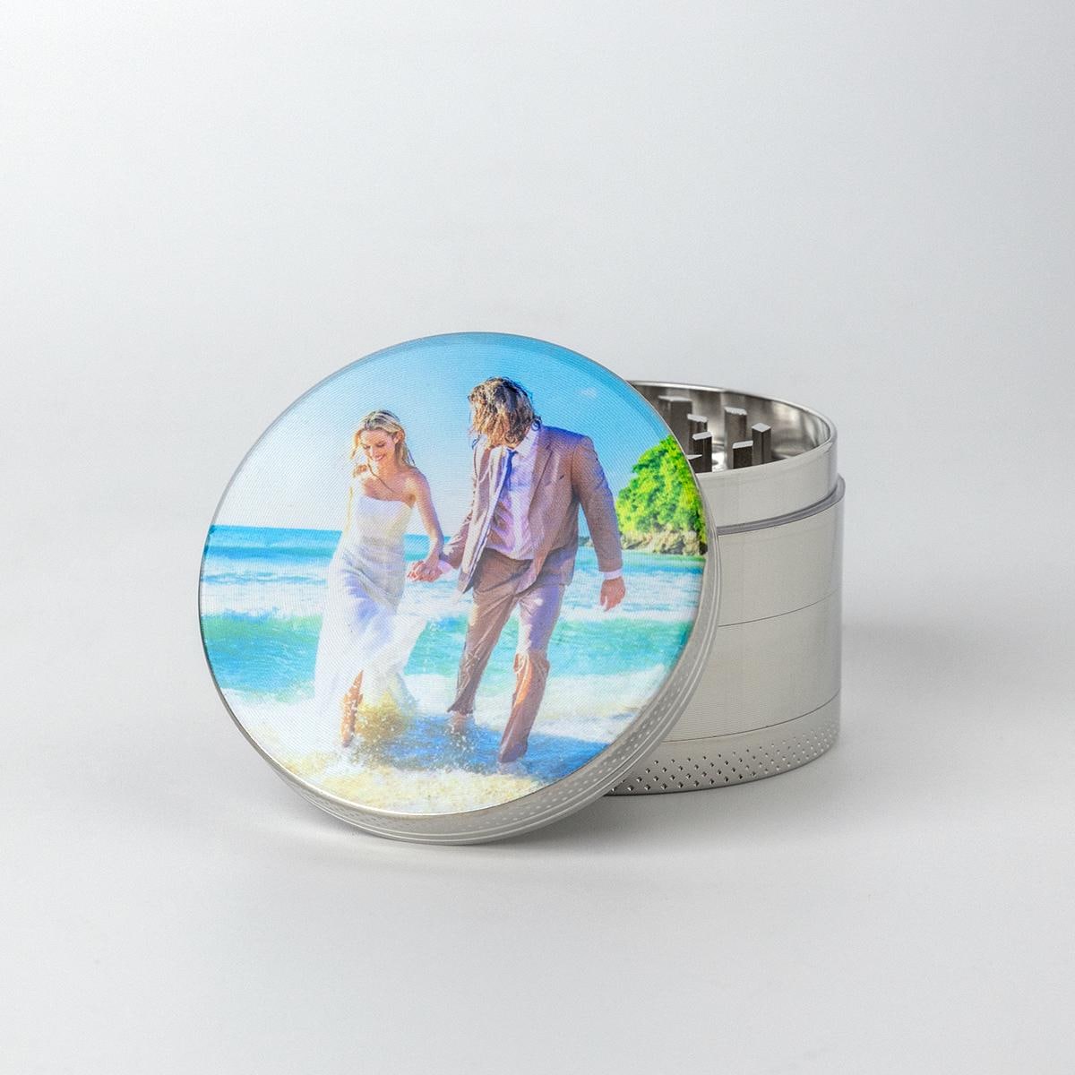 custom tobacco grinder Herb - Print on Demand Fulfillment Custom Image Herb Grinder: Personalized