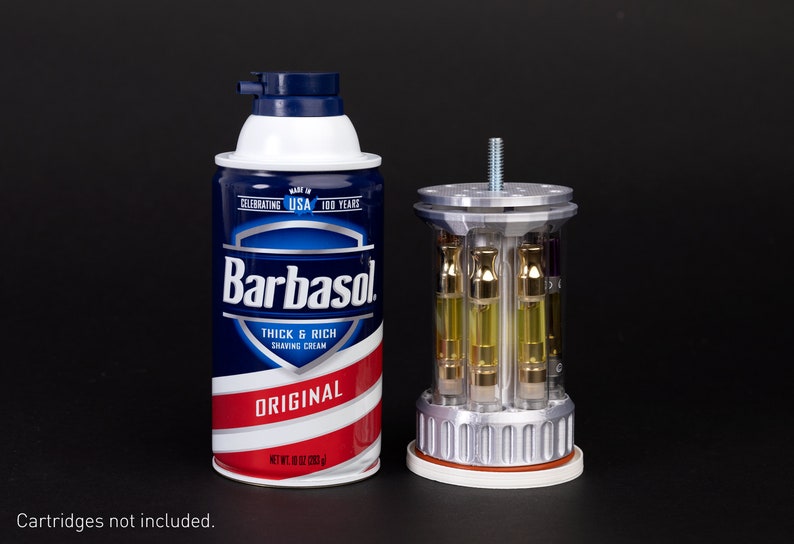 Barbasol Stash Can for Cartridges image 1
