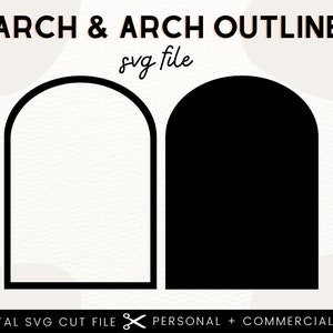 Boho Bogen Umriss Form SVG | Bogenform Schnittdatei | Boho Bogen geschnitten Datei | Arch Glowforge Datei | Bogen Cricut-Schnitt-Datei | Bogen Form Laser