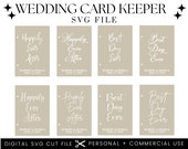 Wedding Card Keeper SVG File: DIY Card Binder (Digital Download)