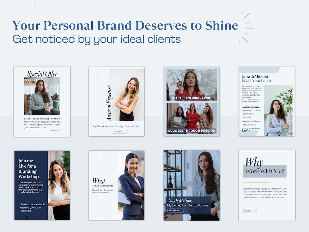Personal Brand Instagram For Online Business preview
