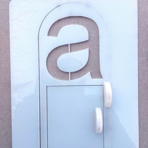 Asbestos Sign  Template (Digital File Only)