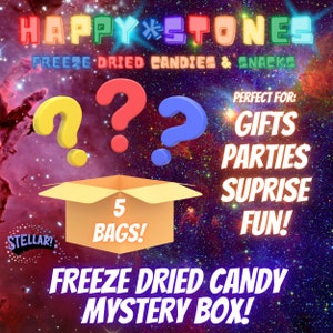 Freeze Dried Candy Sampler Box ASMR Crunchy Candy Gift For Best Friend Birthday