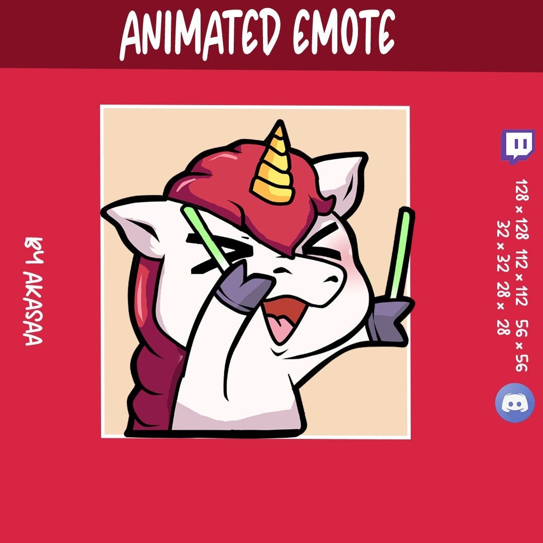 Dance Lightstick Animated Emote for Twitch and Discord Etsy New Zealand