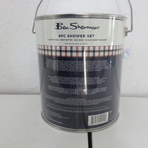 Set de regalo para ducha de 6 piezas con latas de pintura Ben Sherman (n.° 128) imagen 5