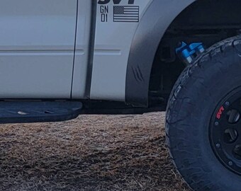 2nd Gen Ford RAPTOR Fender/bedside 3M Decal Kit - Etsy