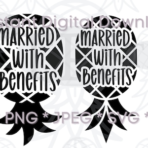 メリットのある結婚 - ビニールステッカー SVG カットファイル 逆さまのパイナップル スウィンガーズ ライフスタイル スパイシー