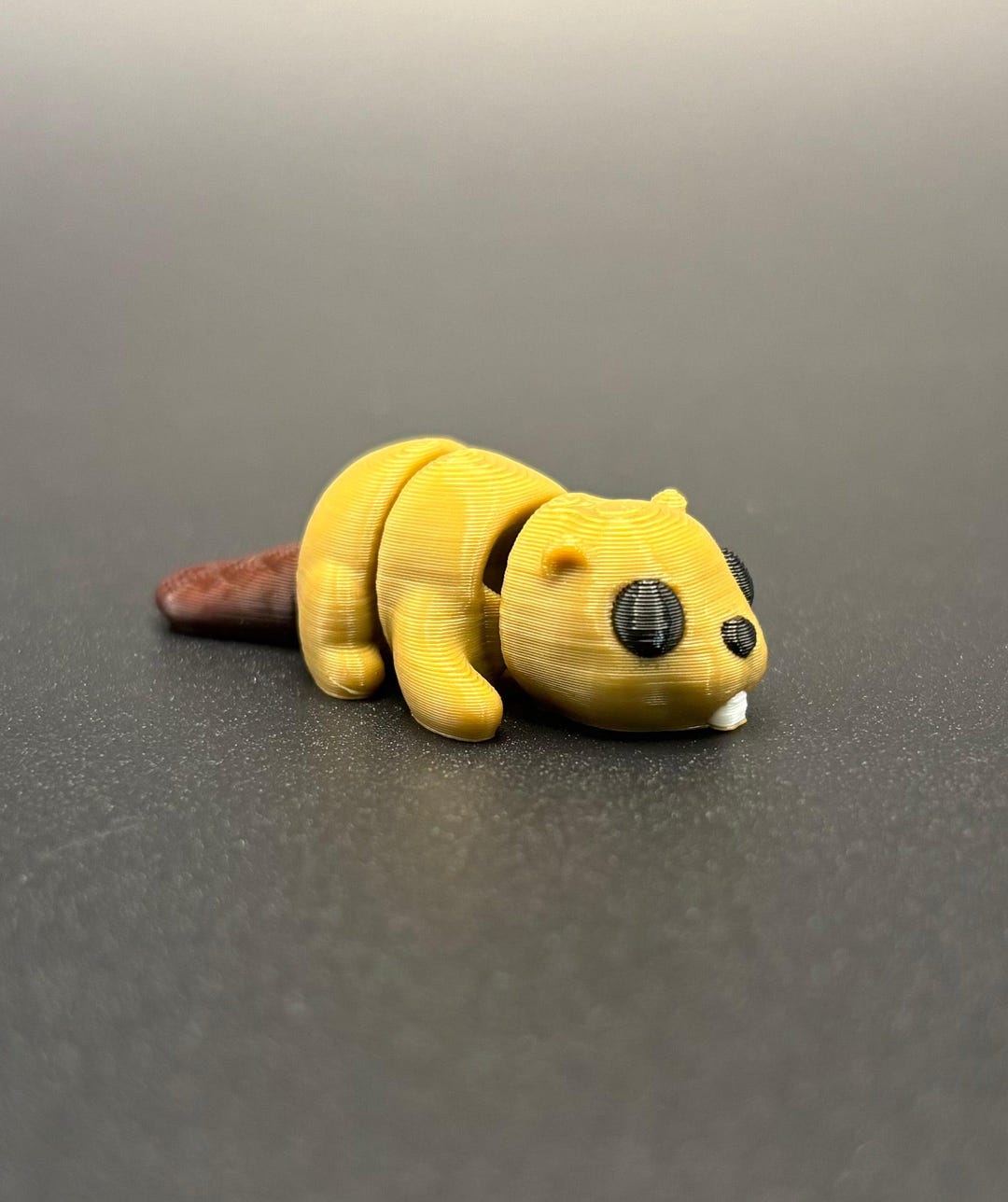 Articulated 3D Printed Beaver Toy – Poseable Fidget Animal Figurine - Etsy