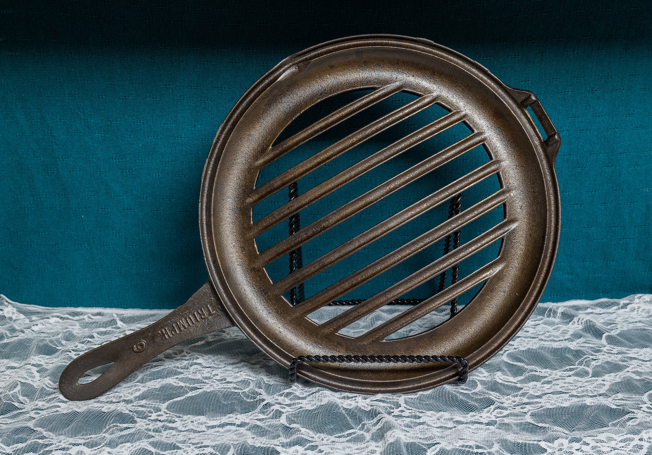 Vintage Metal Broiler Pan Cookware 