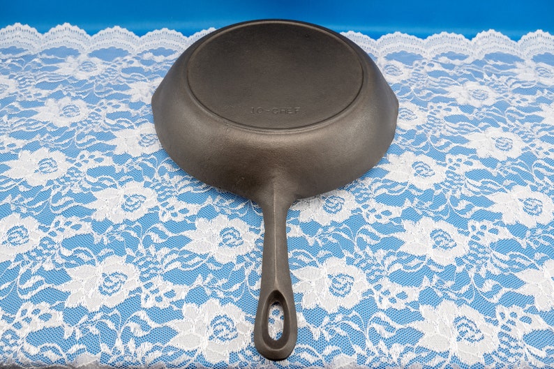 Chef Skillet Birmingham Stove and Range, BSR, Cast Iron Skillet, 10