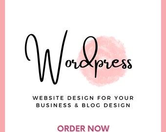 Custom Wordpress - Diseño de Blog - WordPress Blog - Mobile Responsive - Diseño de Sitios Web - Blog Personalizado - Negocios - Fotografía - Diseño Web