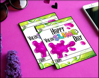 Valentines, Classroom Valentine's Day Cards, Candy-Free Valentines, Instant Download Printable Valentines