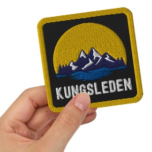 Kungsleden Mountain Outdoor Embroidered Patch