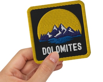 Dolomites Mountain Outdoor Embroidered Patch