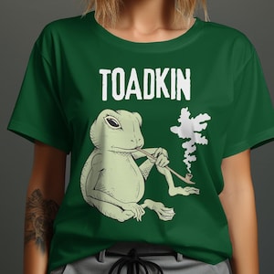 Toadkin T-Shirt, Funny Toad Shirt, Toad Lover Gift, Funny Animal Shirt, Animal Lover Gift, Animal Shirts For Women