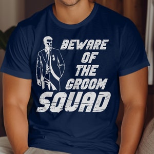 Groom Squad Funny Bachelor Party T-Shirt