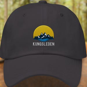 Gorra Kungsleden / Gorra divertida para senderismo al aire libre / Gorra bordada unisex