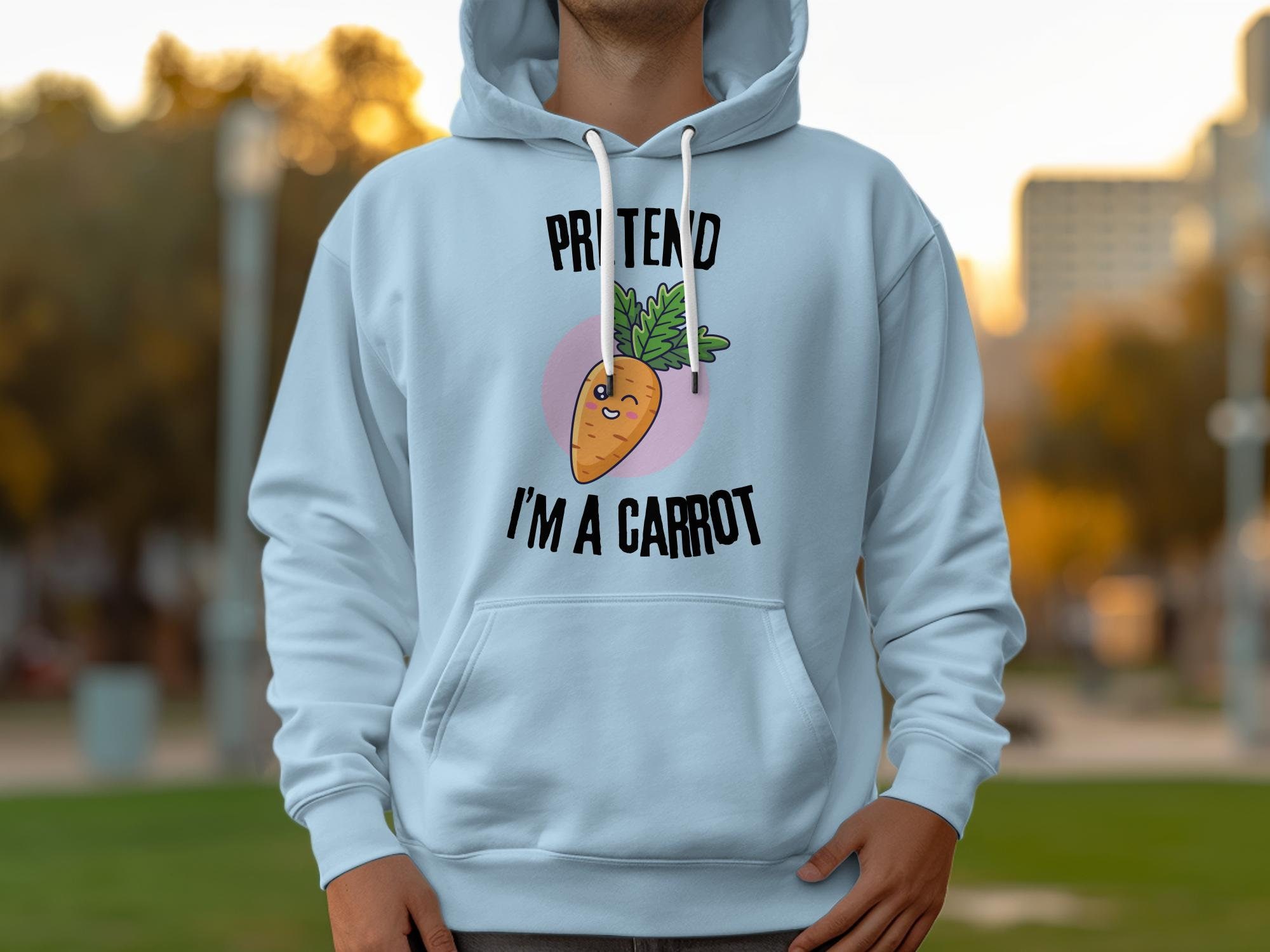 Funny Carrot Hoodie: Vegetarian Vegan Foodie Gift - Etsy