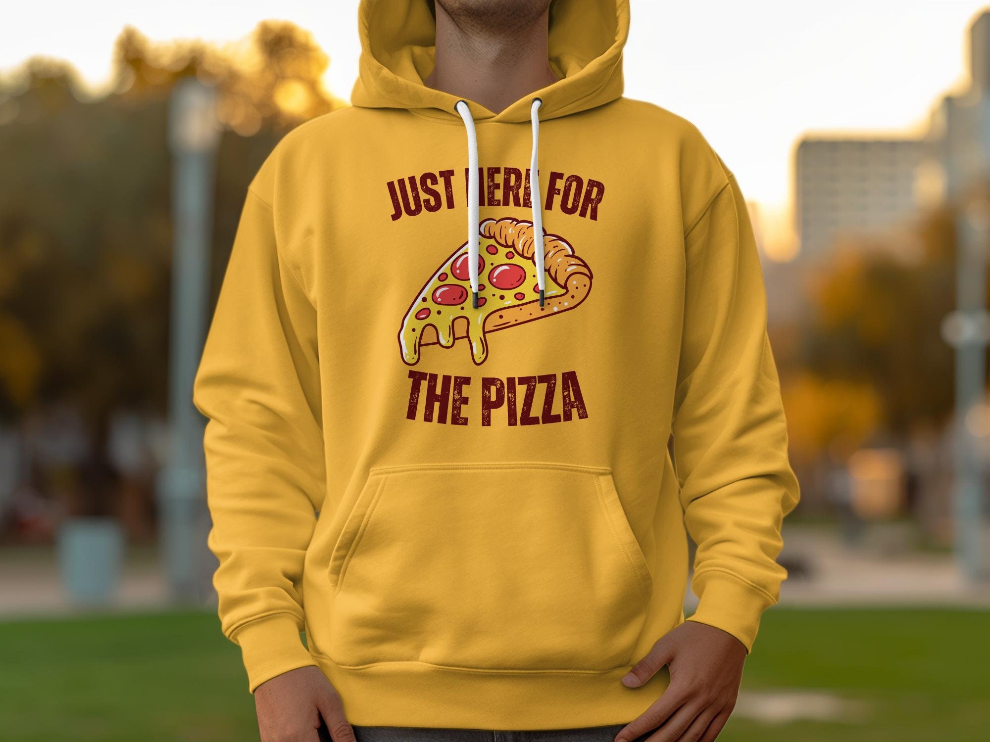 その他 EXAM's PIZZA DELIVERY HOODIE with mellow Just Here for the