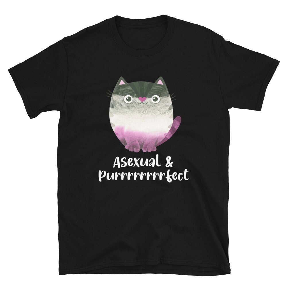 Asexual and Perfect Cat Pride Month Shirt Fun LGBTQ Pride Etsy