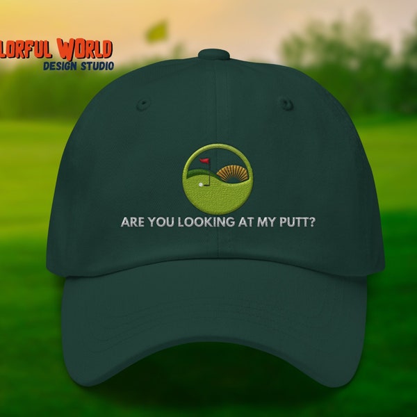 Golf Cap Etsy